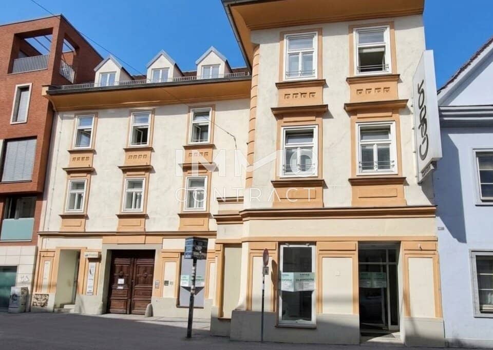 Centrally located 2-room period apartment near the Kunsthaus | Feuerbachgasse 6, Top 2