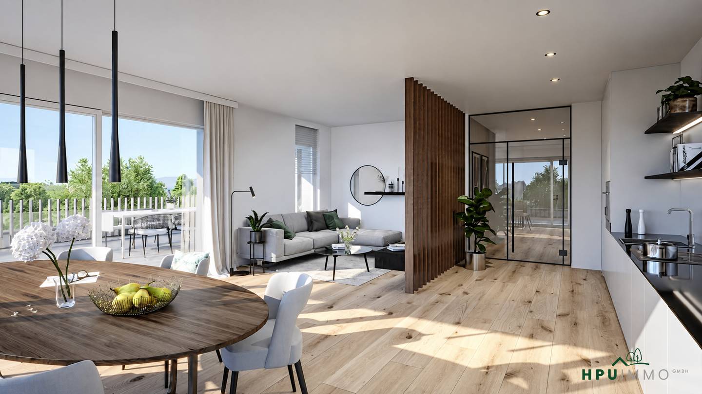 Neubau Erstbezug Wohnung mit zwei Balkonen
