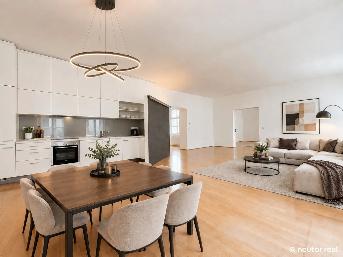 Neuer Preis - Exklusives Altbaujuwel Nähe Karlsplatz & Naschmarkt - Stilvolle 3-Zimmer-Wohnung mit Loftcharakter in Bestlage des 4. Bezirks - 4. Liftstock