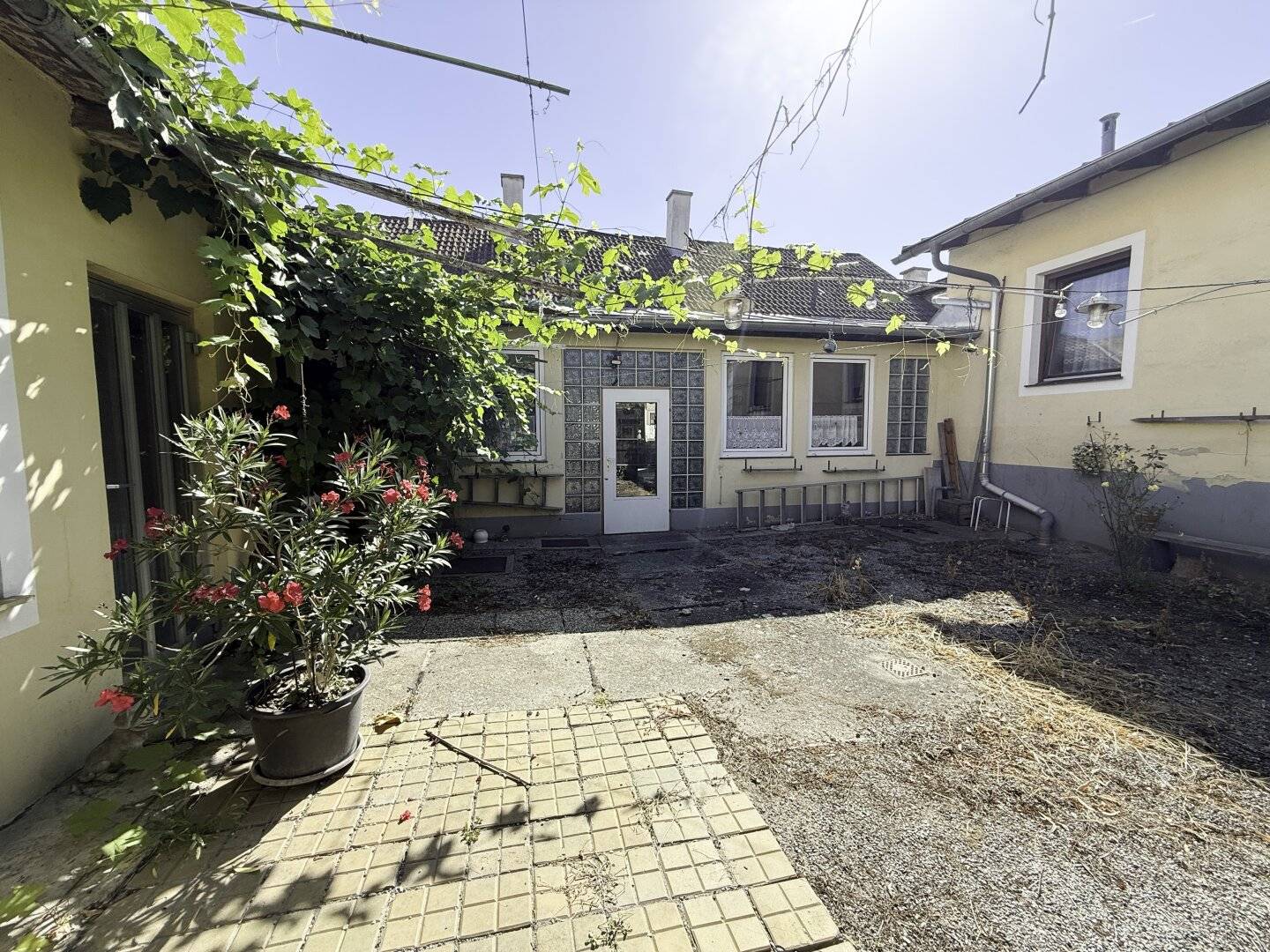 Two properties in the historic village centre with versatile residential commercial and wine tavern potential