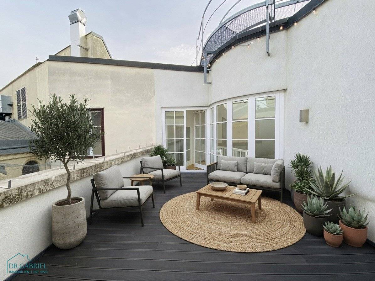 ROOFTOP TERRACE APARTMENT IN PALAIS
