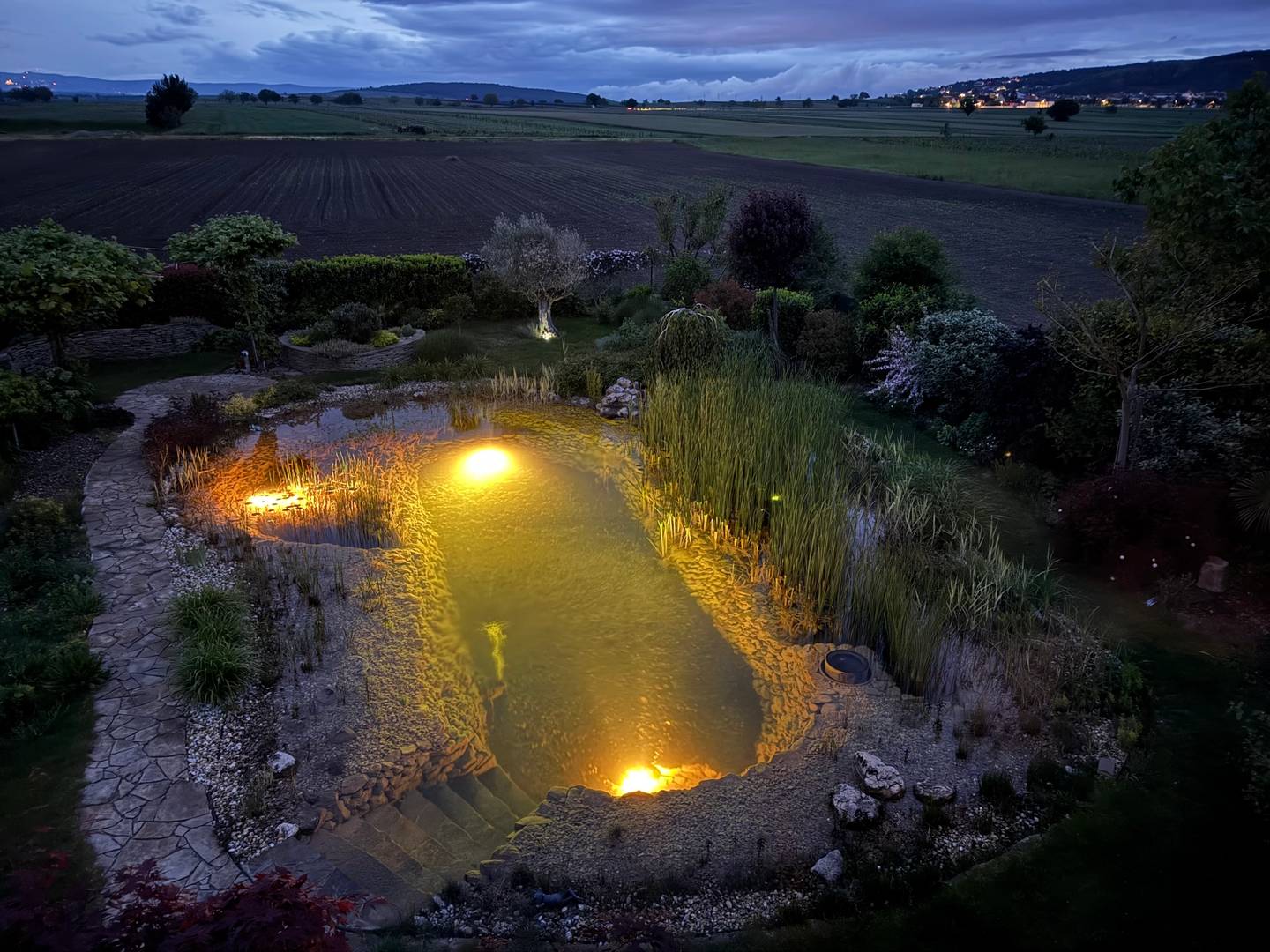 Familienwohnung mit großem Garten und Fernblick