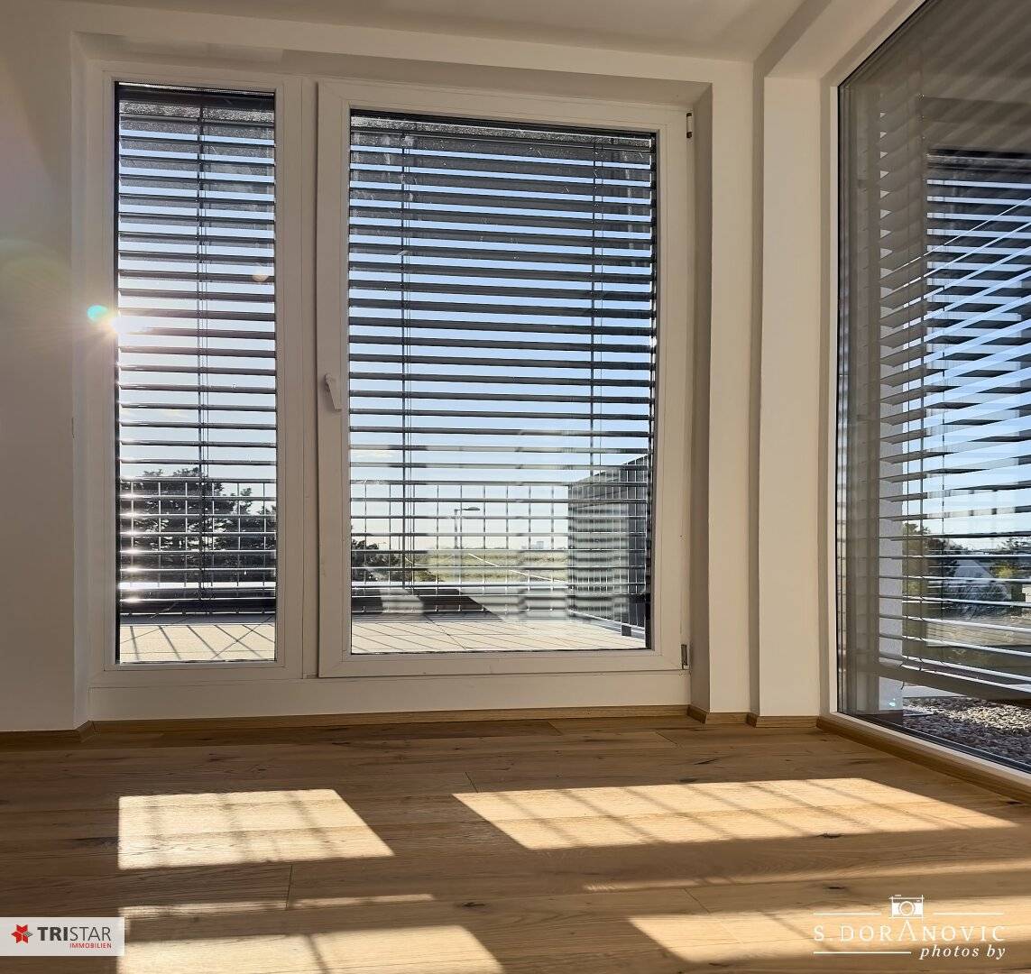 First occupancy 2026 | Light-filled 3-room penthouse apartment with terrace, air conditioning and high-quality fittings in 1220 Vienna