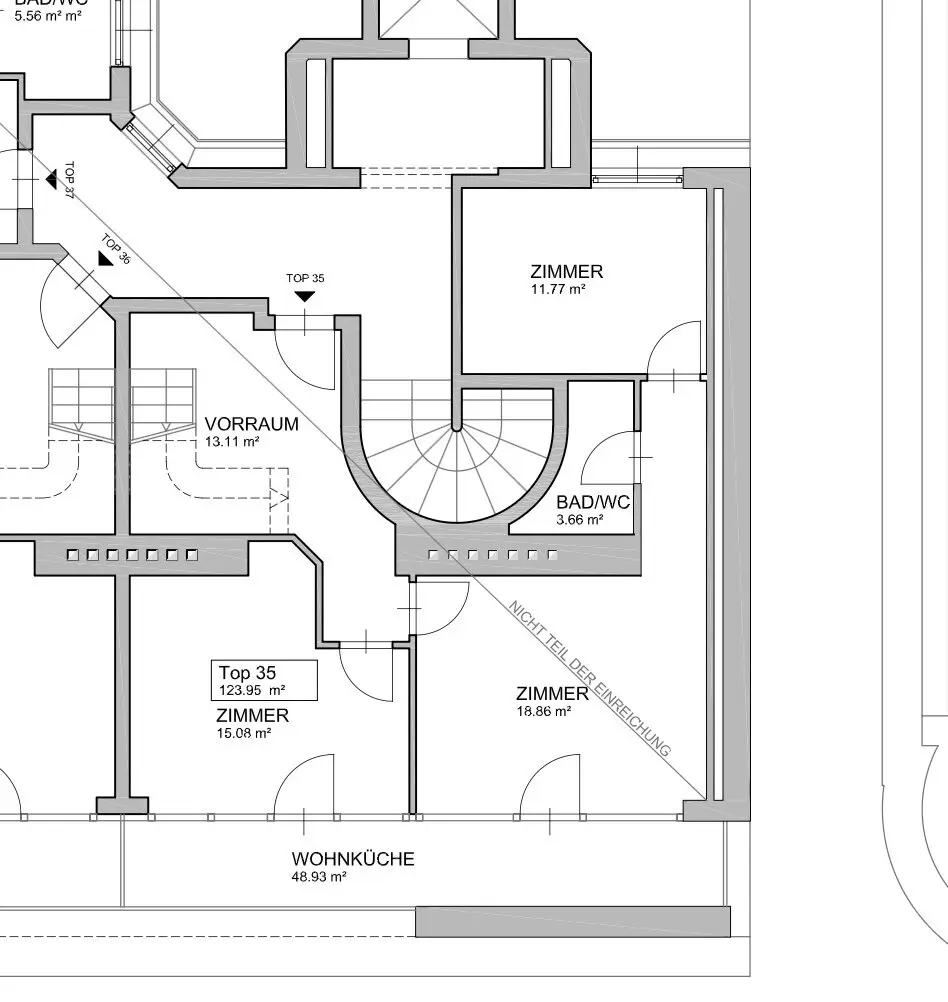 Traumausblick inklusive - Dachgeschossmaisonette mit 360 Grad Dachterrasse
