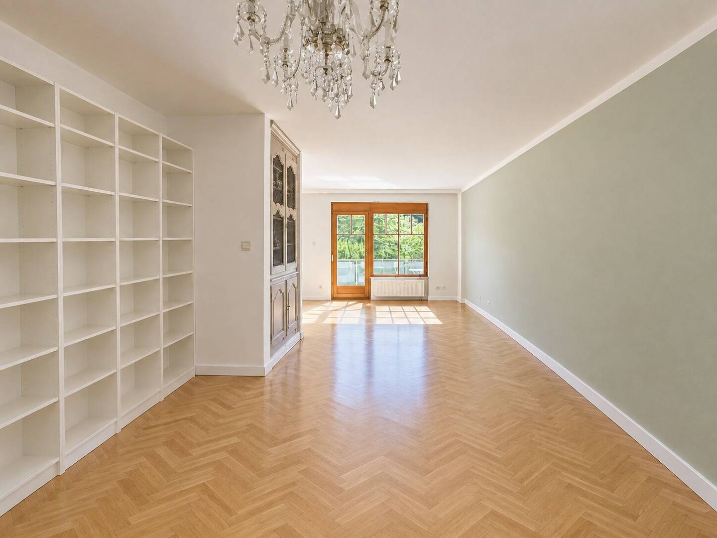 Gepflegte Familienwohnung mit Garten und Grünblick