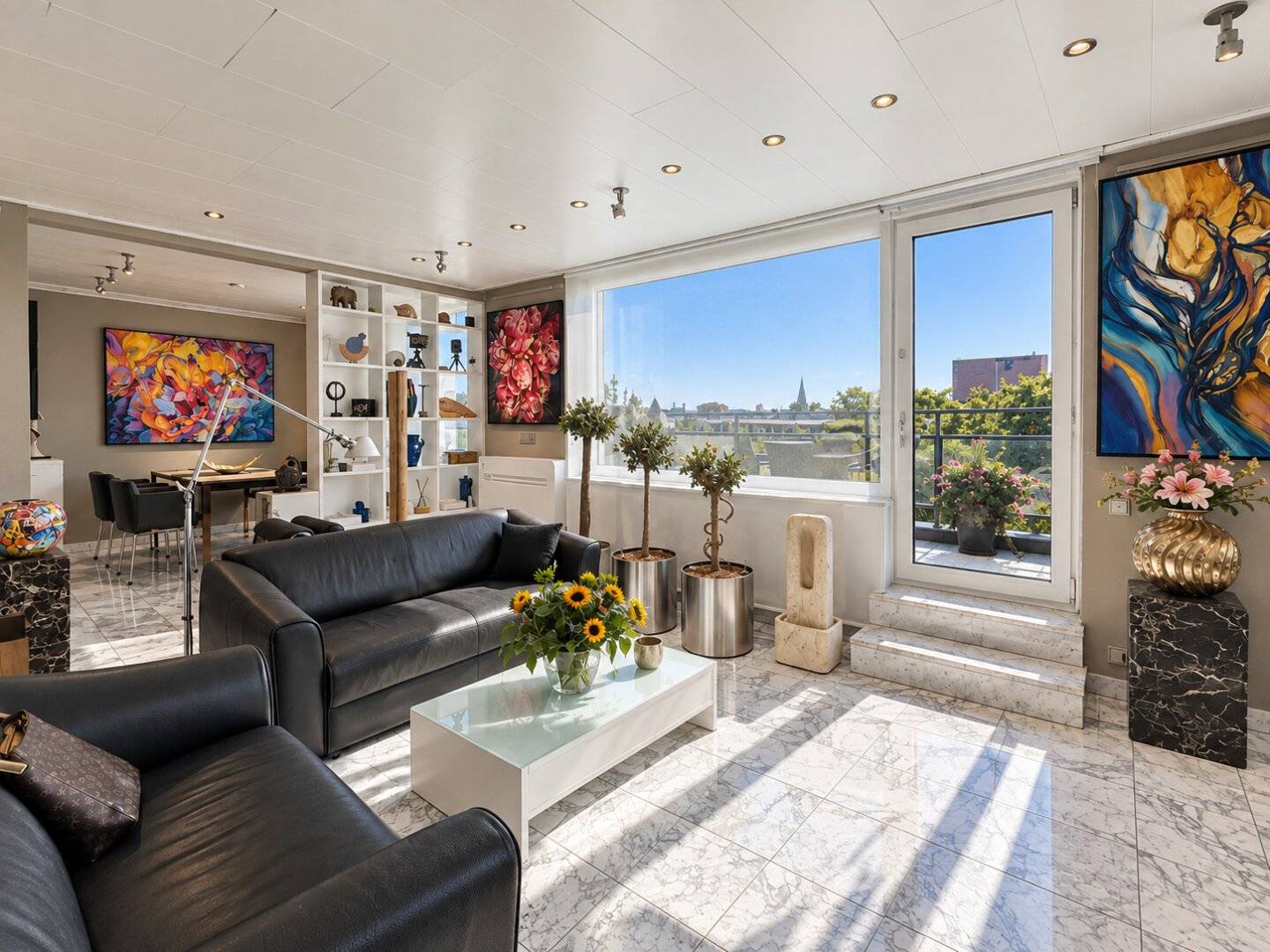 RUHIGE DG-WOHNUNG MIT 2 TERRASSEN | 3-Zimmer | ca. 108 m² gew. WFL | ca. 39 m² Terrassen | 5. Liftstock | Klimaanlage | Gartennutzung | Top-Öffi-Anbindung
