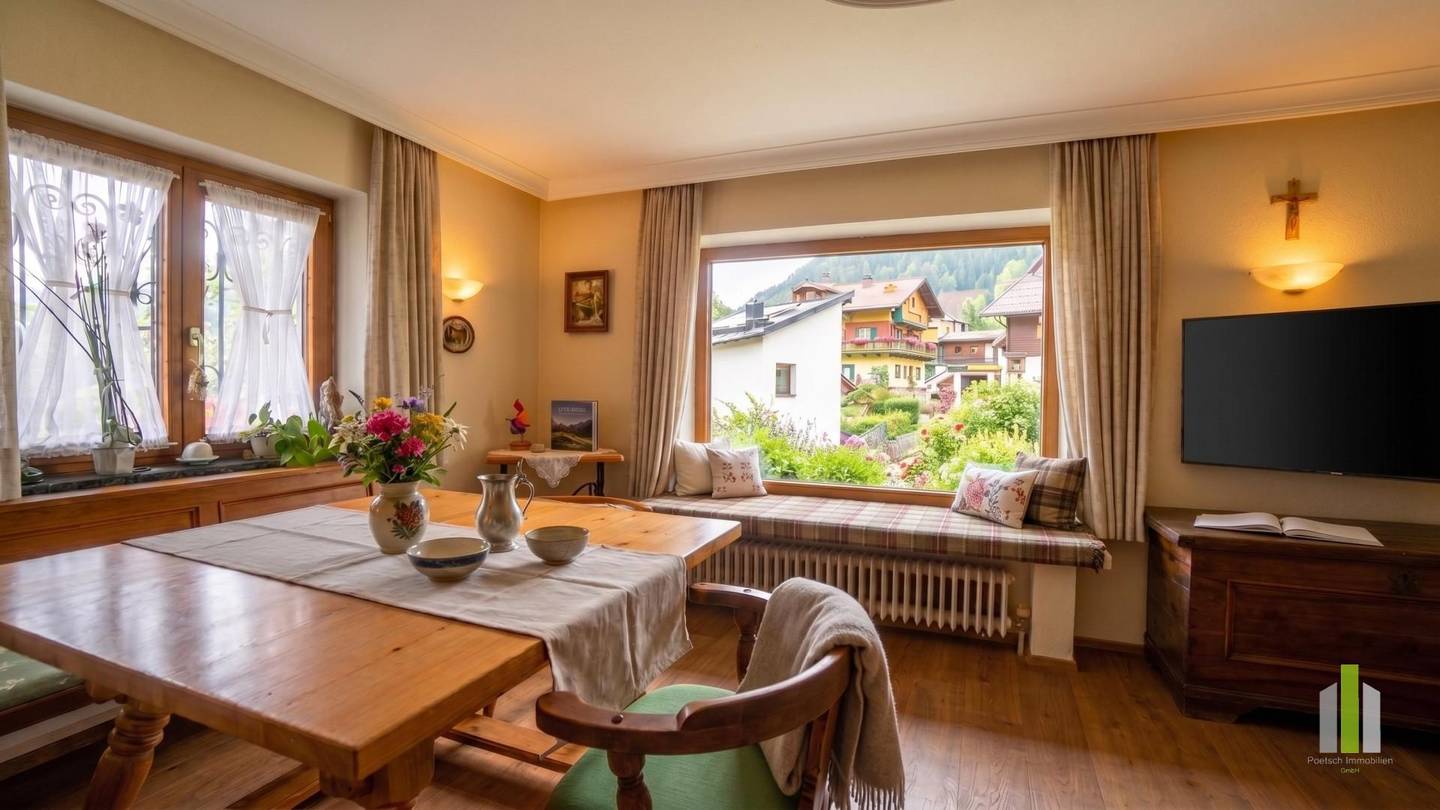 Wohnung in aussichtsreicher Lage mit Garten und Ausbaupotenzial