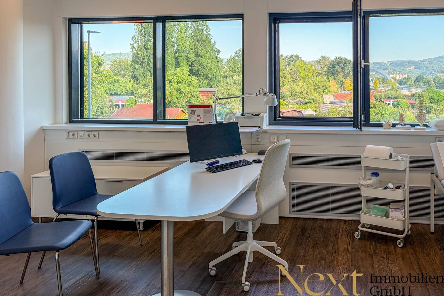 Attractive medical practice space at the Donaulände Medical Center for rent