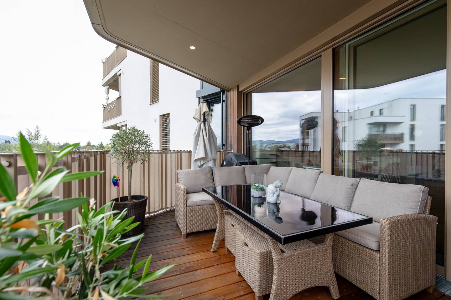 Living with Style – high-quality 3-room apartment with spacious southwest balcony