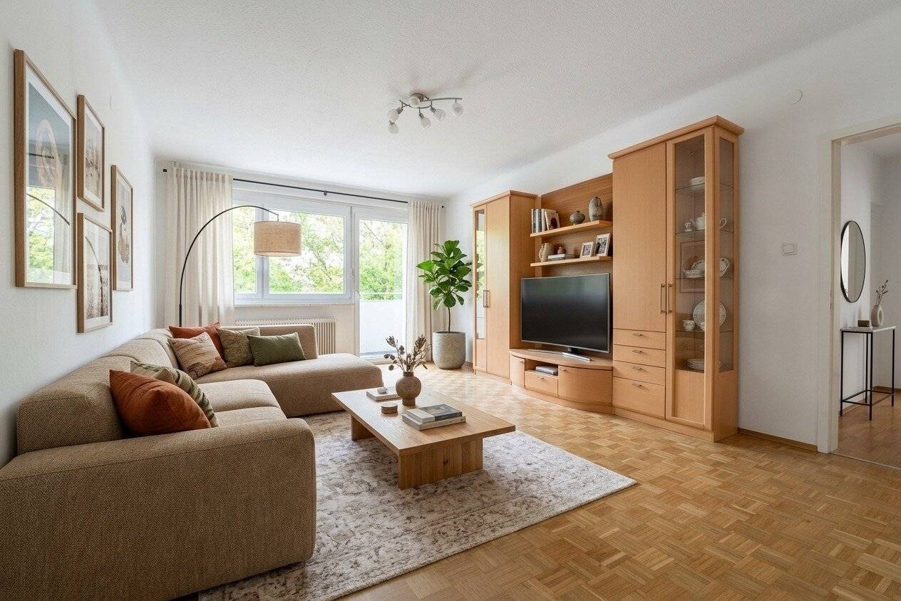 Gepflegte Wohnung mit Loggia in absoluter Ruhelage in Graz-St. Peter
