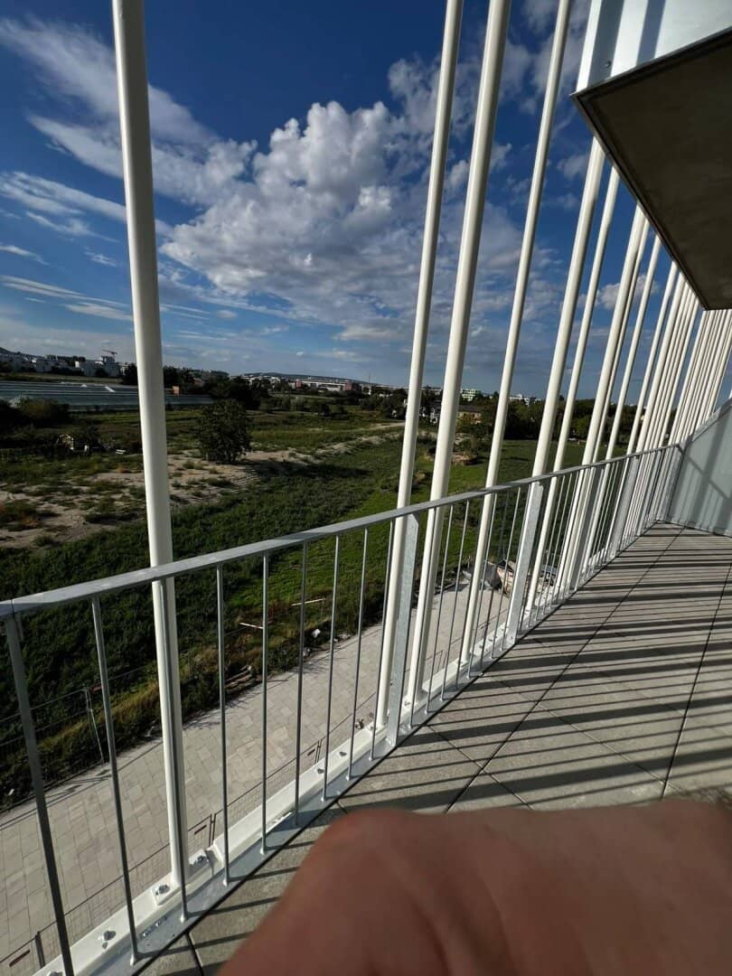 First occupancy near Alte Donau "An der Schanze" – Modern 2-room apartment with west balcony
