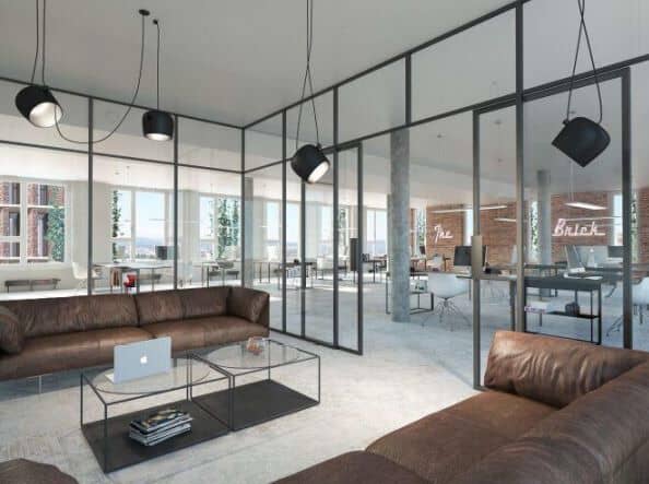 New build apartment modern with flexible layouts