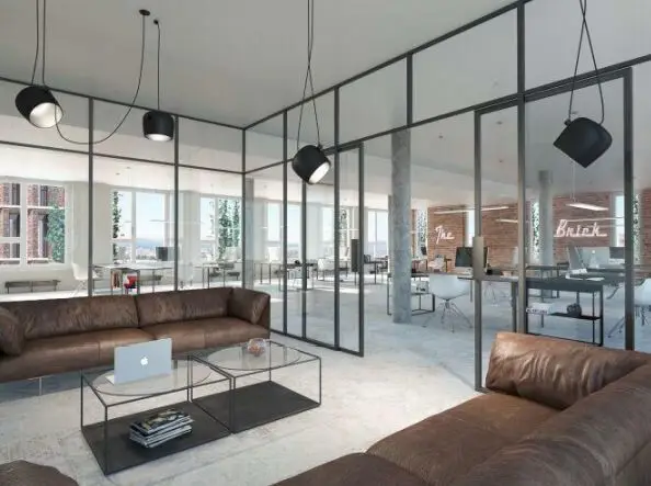 New build apartment modern with flexible layouts