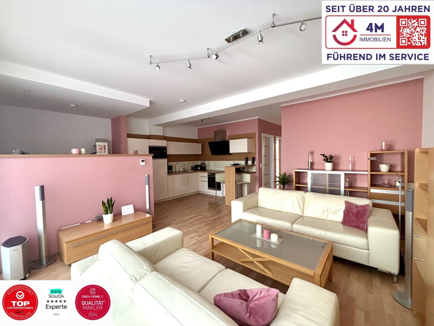 Stillvolle 3-Zi-Wohnung mit Garten &amp; Terrasse in Brunn am Gebirge – 70m²