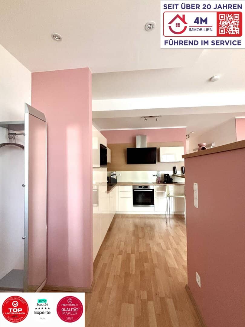 Stillvolle 3-Zi-Wohnung mit Garten &amp; Terrasse in Brunn am Gebirge – 70m²