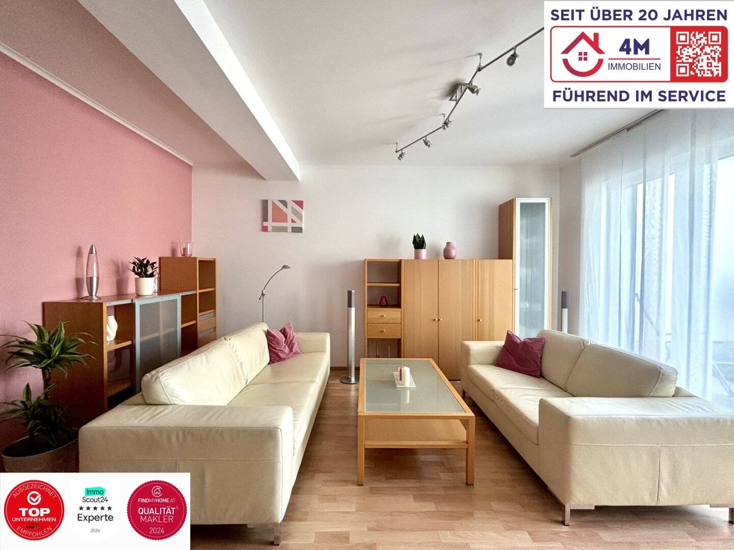 Stillvolle 3-Zi-Wohnung mit Garten &amp; Terrasse in Brunn am Gebirge – 70m²