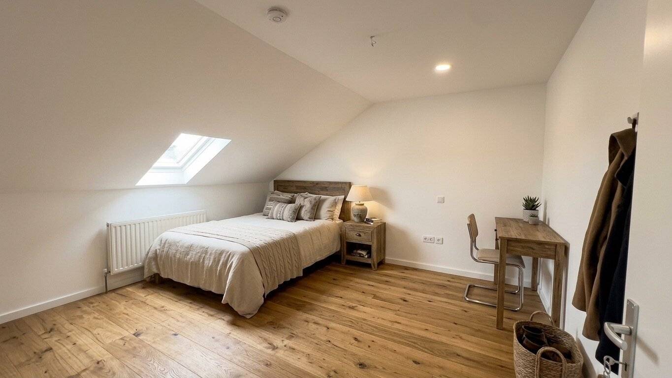 Renovated 4-room apartment incl. parking space