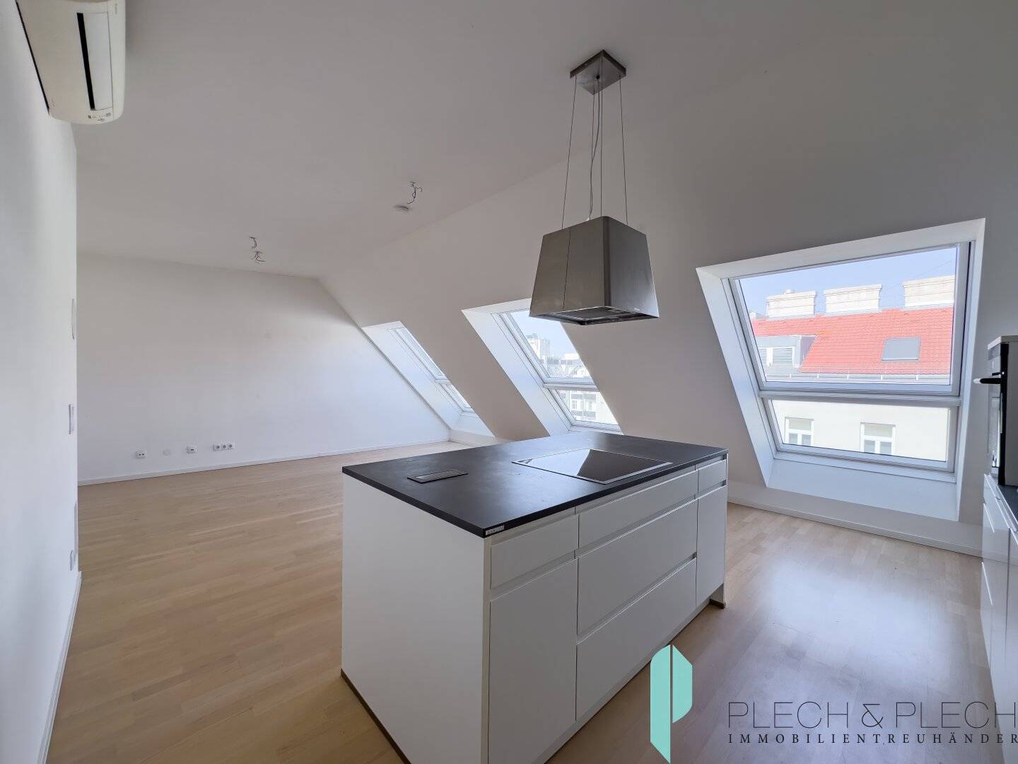 Commission-free modern attic apartment with large terrace