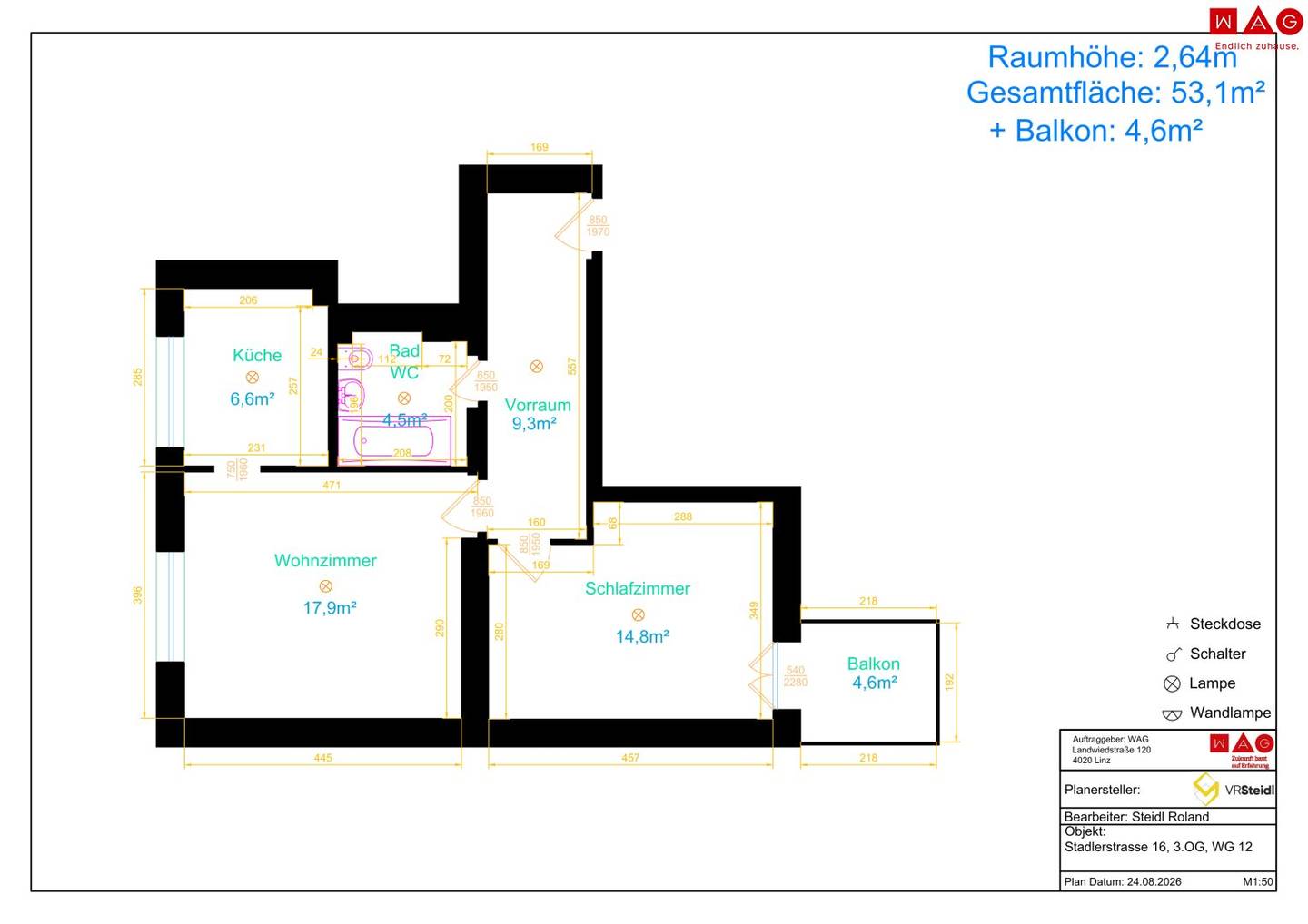 Wohnungsplan