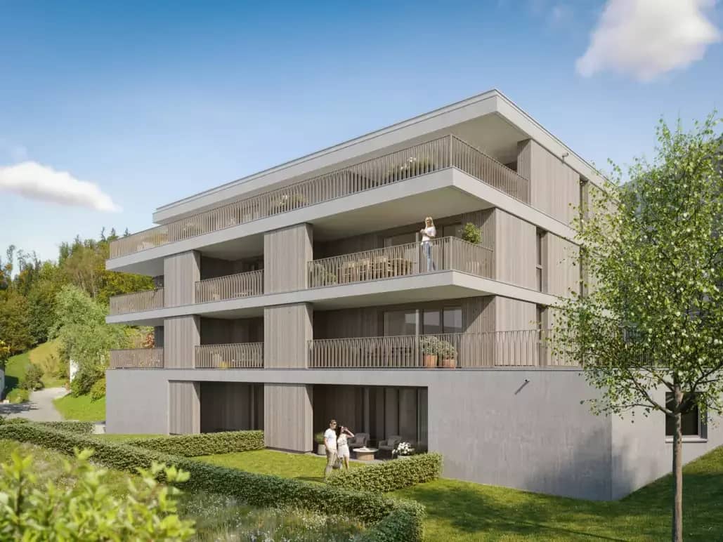 Top-Neubau 4-Zi-Wohnung in Dornbirn mit Garten, Terrasse &amp; moderner Ausstattung!