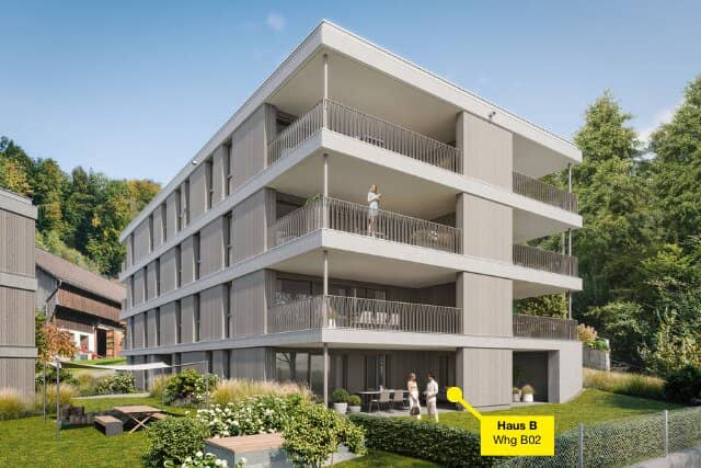 Top-Neubau 4-Zi-Wohnung in Dornbirn mit Garten, Terrasse &amp; moderner Ausstattung!