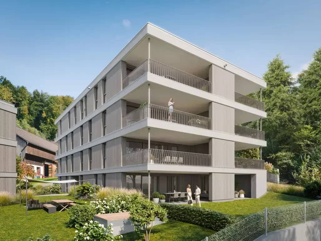Top-Neubau 4-Zi-Wohnung in Dornbirn mit Garten, Terrasse &amp; moderner Ausstattung!