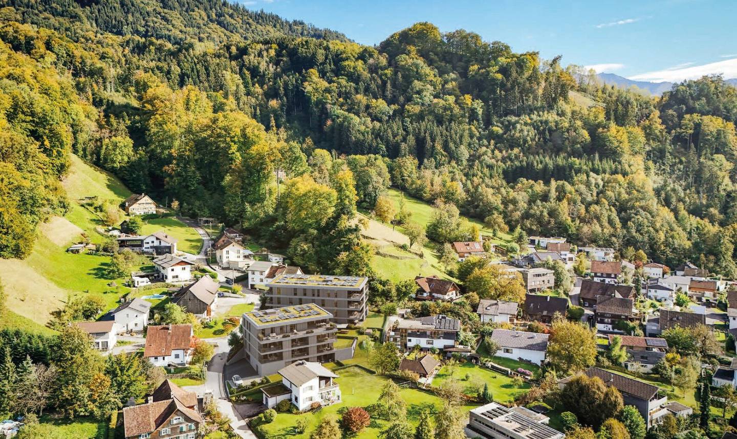 Moderne 2-Zi Gartenwohnung in Dornbirn EG, Terrasse, Garten,  Erstbezug!