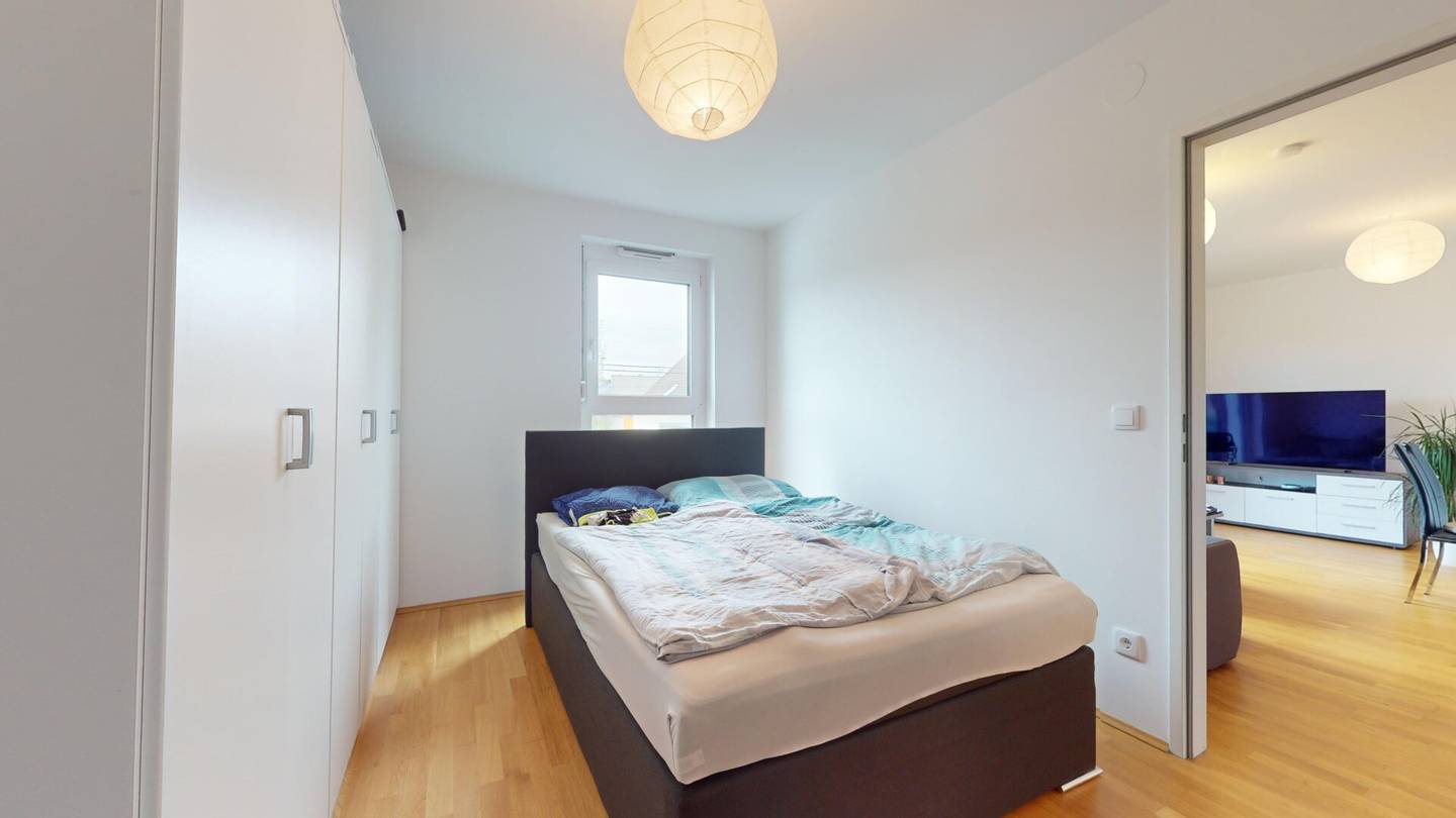 Bright balcony apartment in absolute quiet location near Donau-Auen National Park