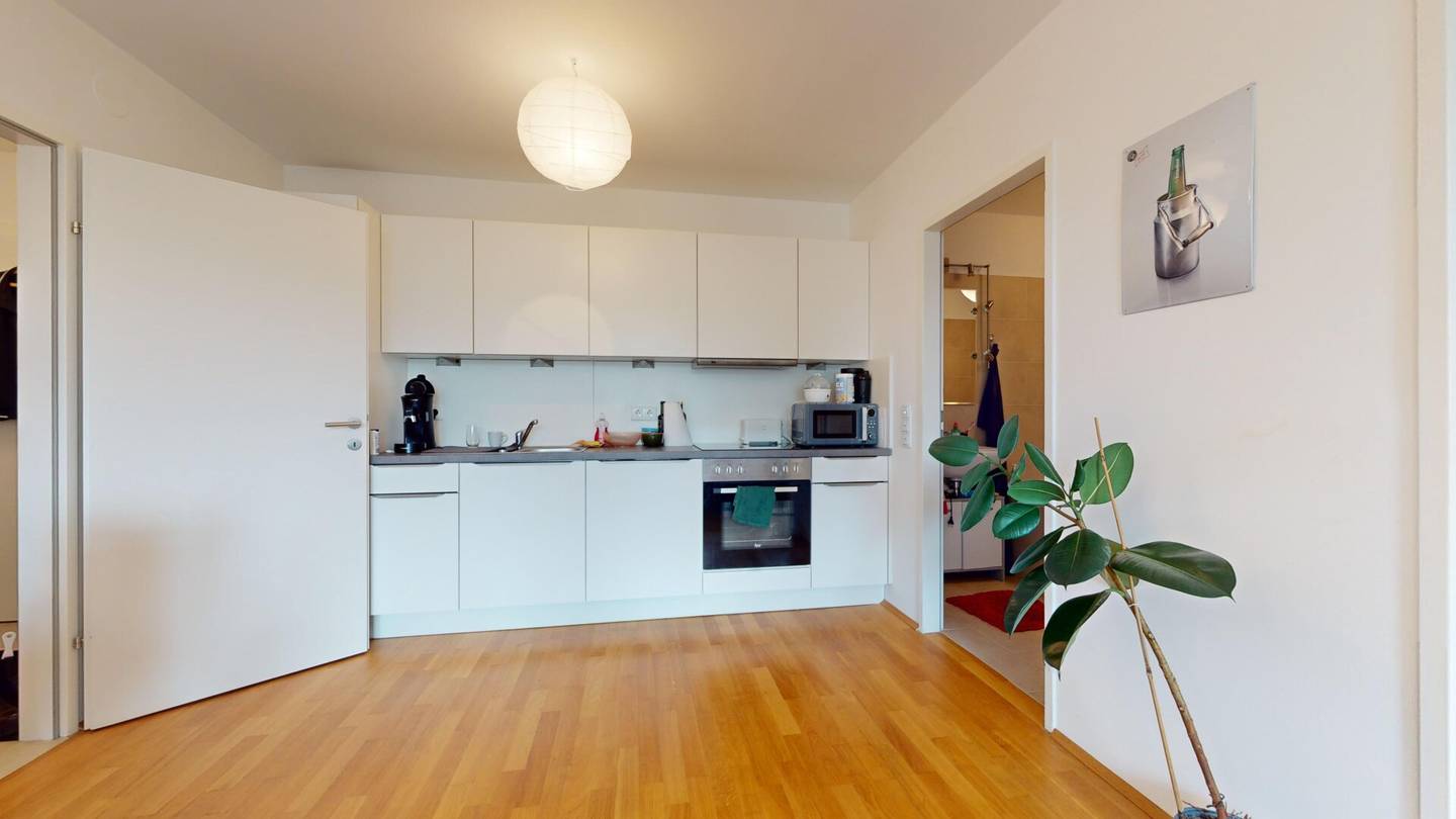 Bright balcony apartment in absolute quiet location near Donau-Auen National Park