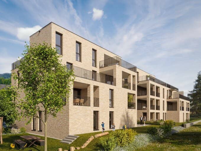 Top Neubau: 3-Zi-Wohnung mit Terrasse, Fußbodenheizung in Dornbirn