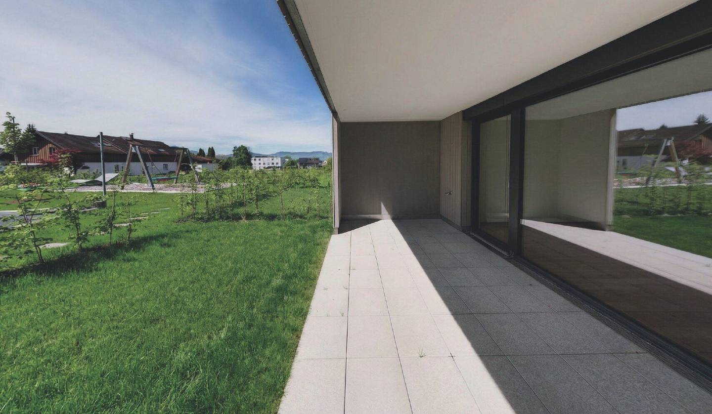 Moderne 3-Zi-Gartenwohnung in Hohenems, Erstbezug mit Terrasse, Garten &amp; Tiefgarage