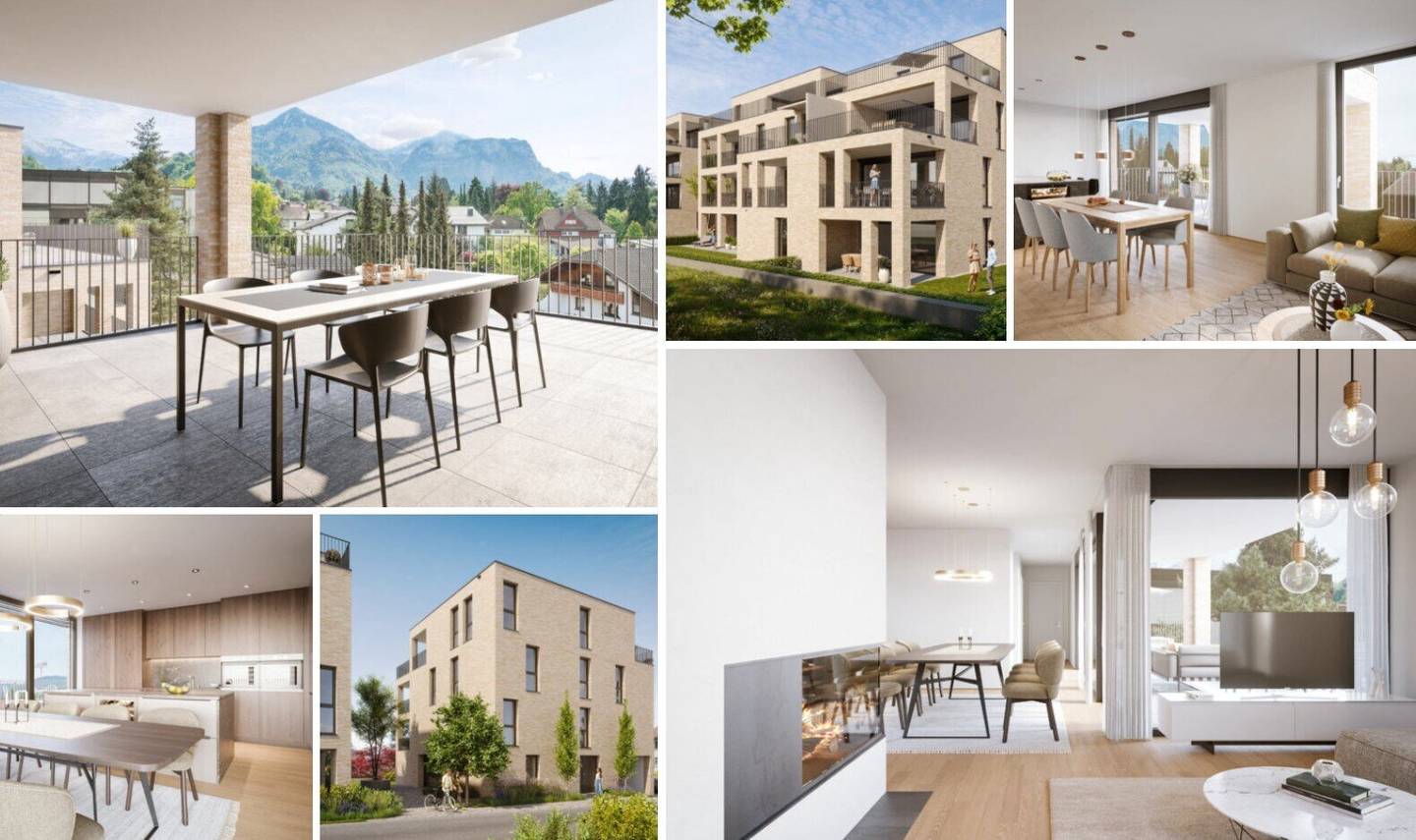 Moderne 2-Zi-Wohnung mit Terrasse und Fußbodenheizung in Dornbirn – Erstbezug!