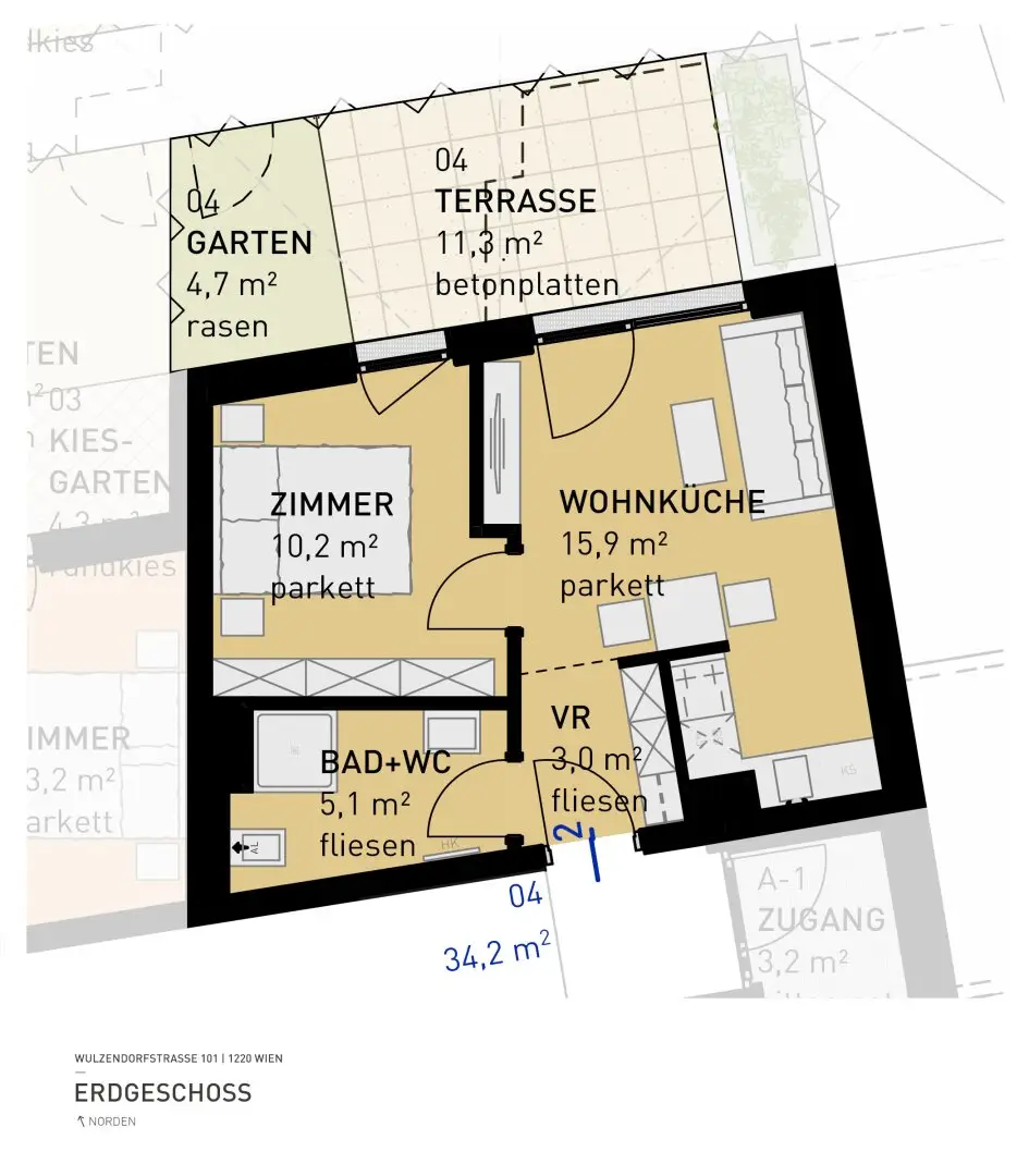 PROVISION-FREE | Aspern Flats 101 - Your dream of home in the green