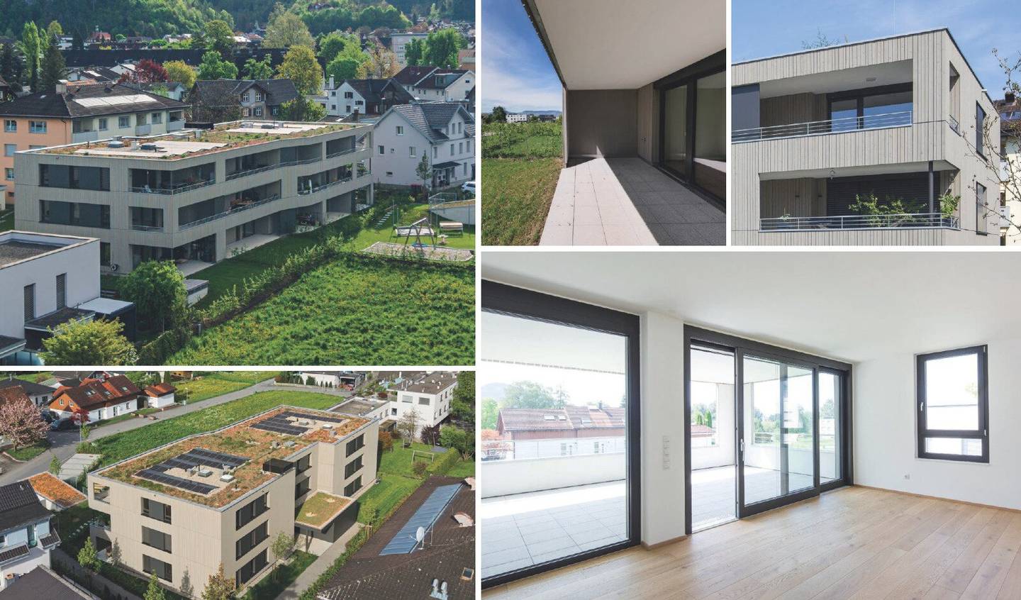 Moderne 3-Zi Gartenwohnung in Hohenems, Erstbezug, Terrasse, Fußbodenheizung!