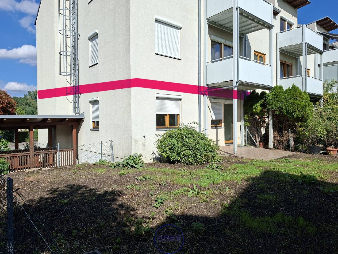 Partly renovated 3-room apartment with garden in Mautern an der Donau