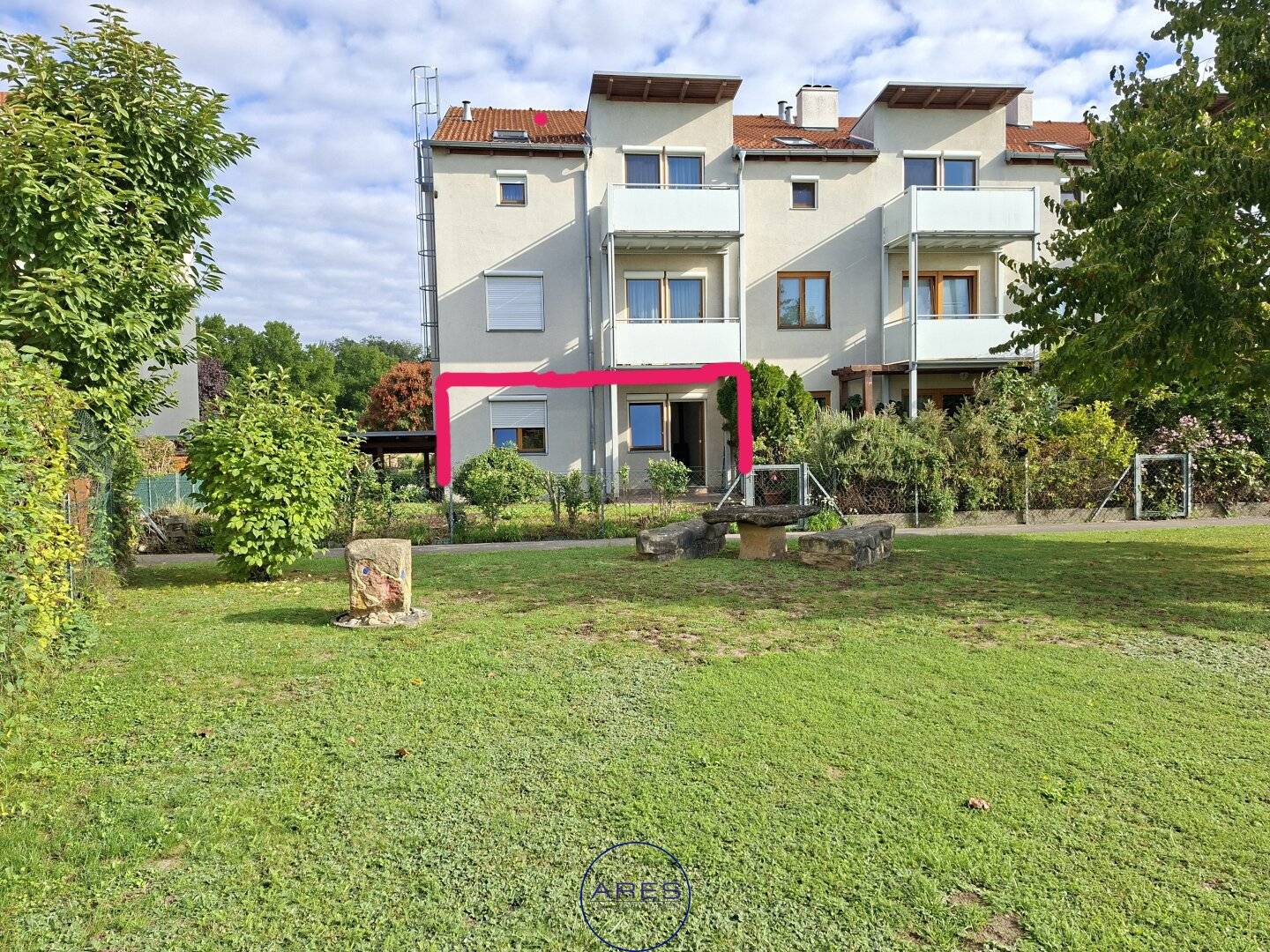 Partly renovated 3-room apartment with garden in Mautern an der Donau