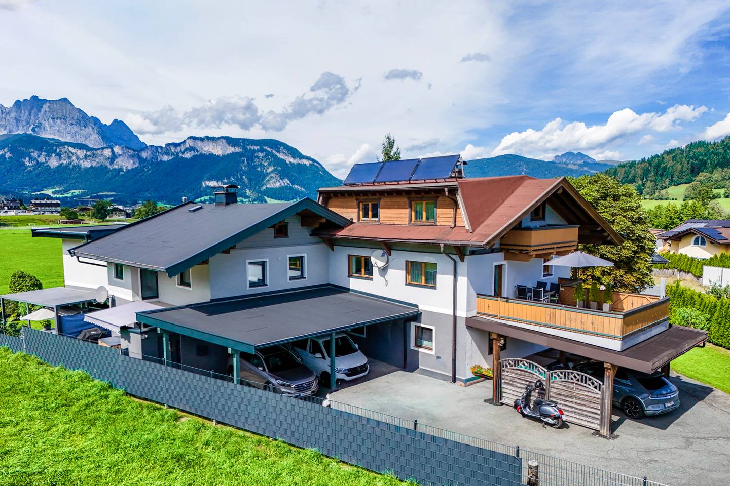 Anlegerwohnung near ski area with garden
