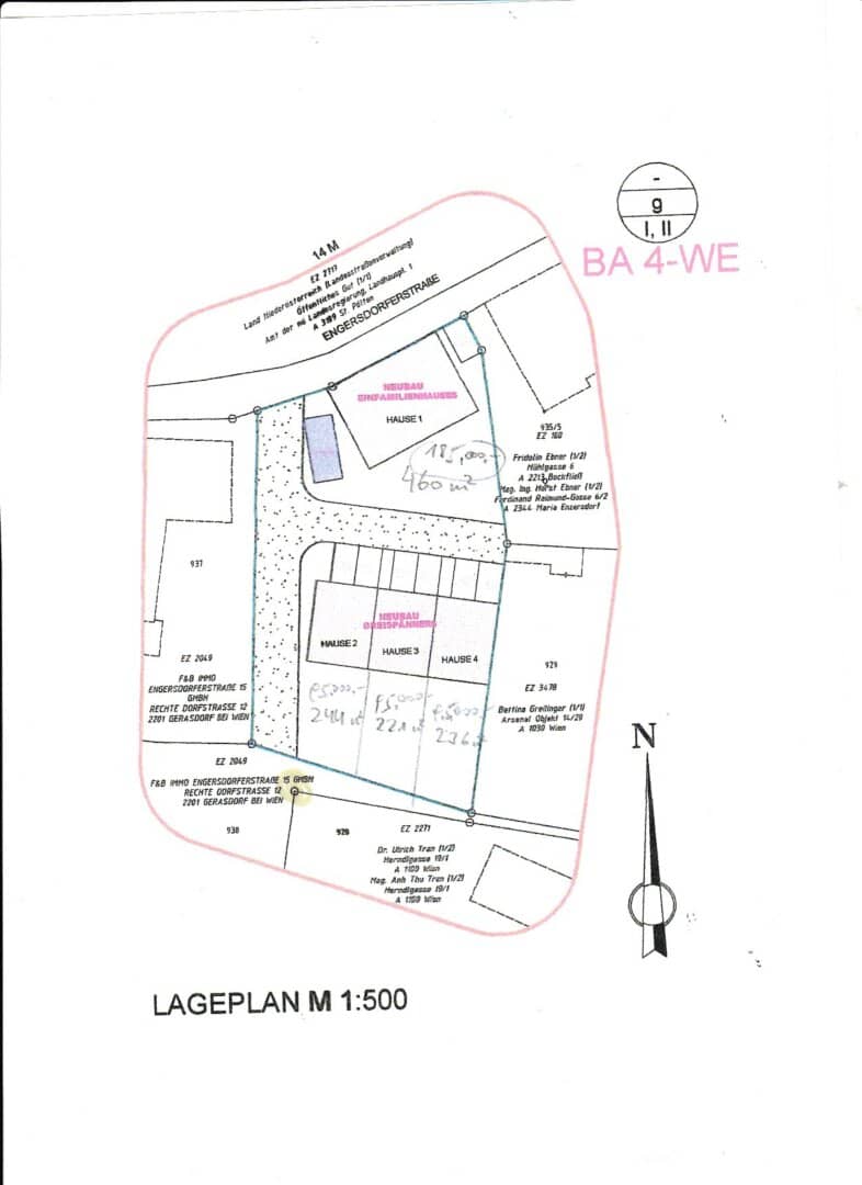 Aufteilungsplan