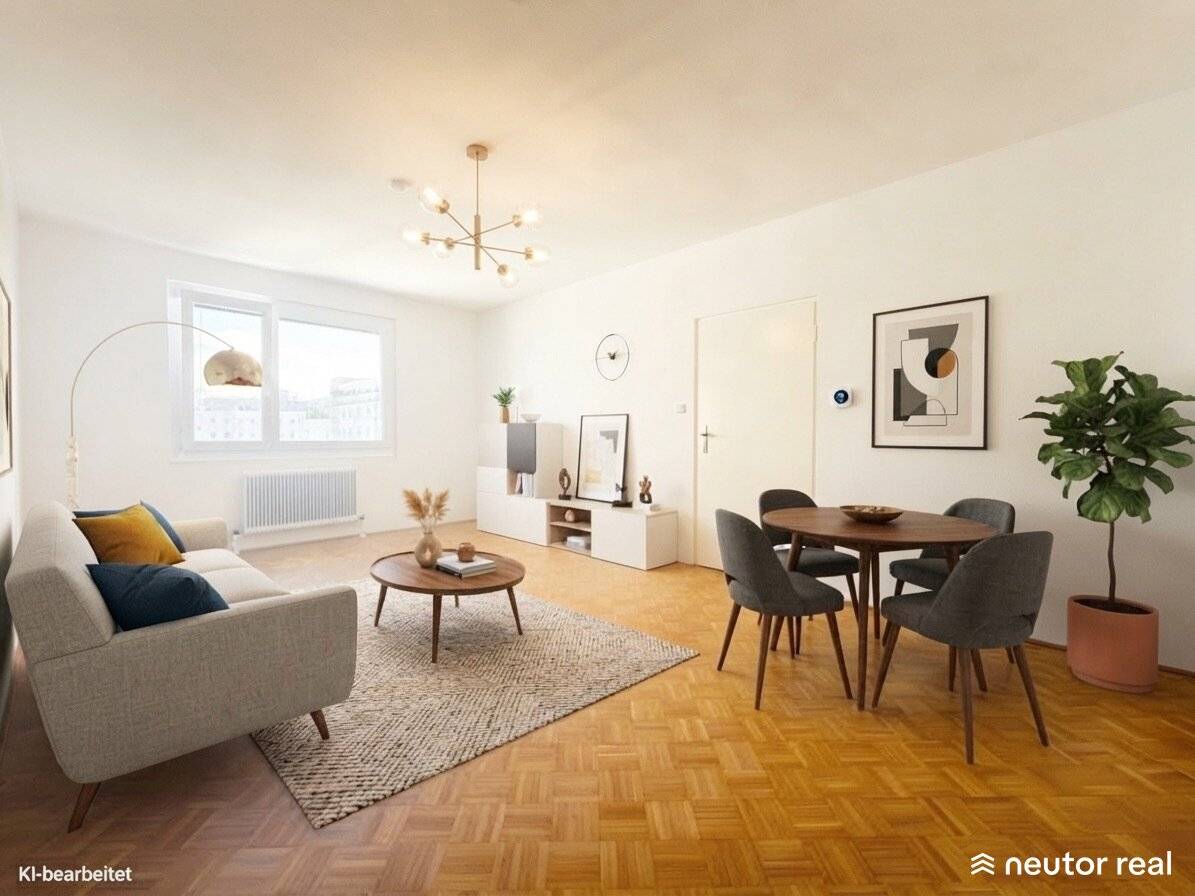 Partial renovation Quiet 3-room apartment Courtyard location Practical floor plan Near U2