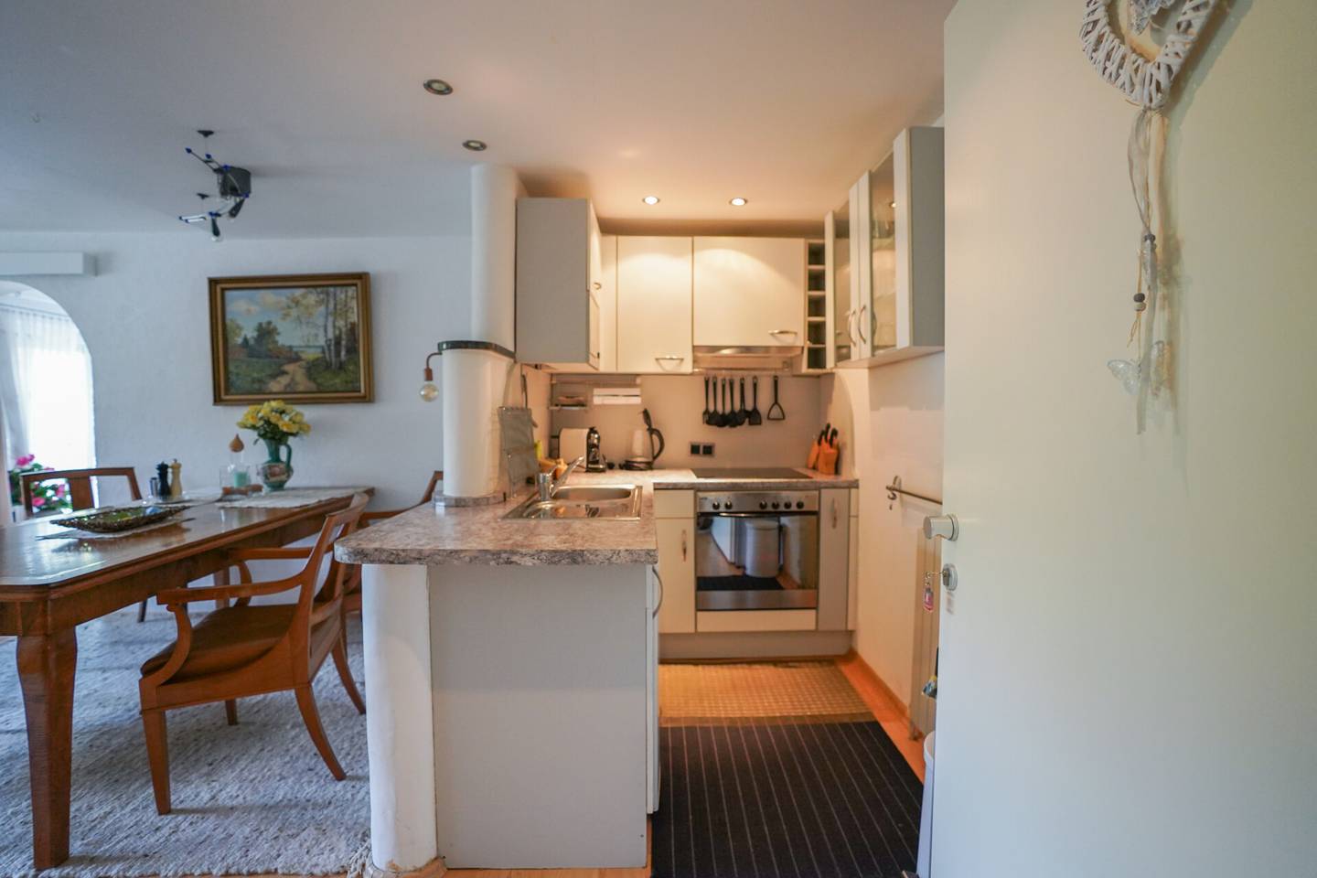 Erdgeschosswohnung close to nature with large terrace and fully equipped