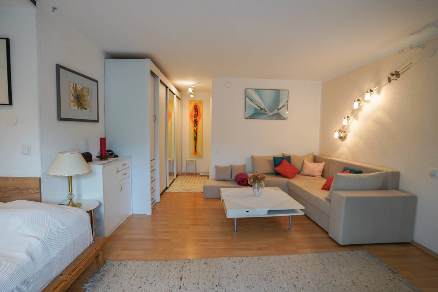 Erdgeschosswohnung close to nature with large terrace and fully equipped