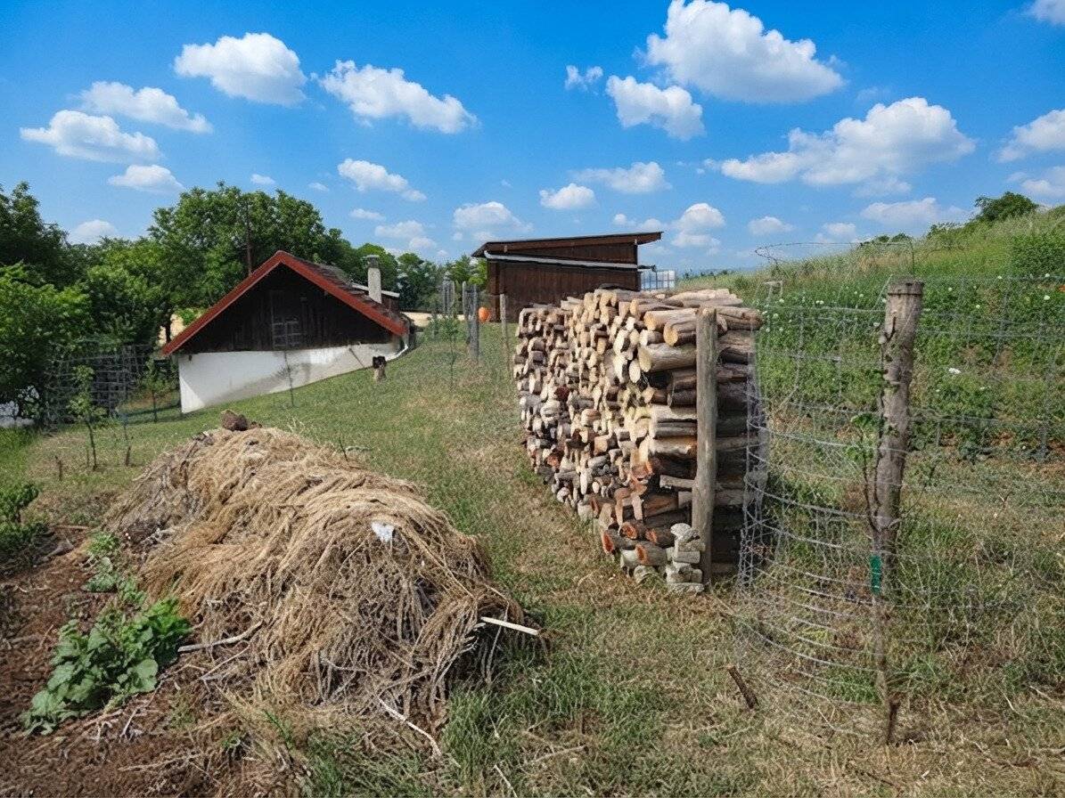 Wine cellar near Hollabrunn with 2 cellar tunnels and large plot (arable land)