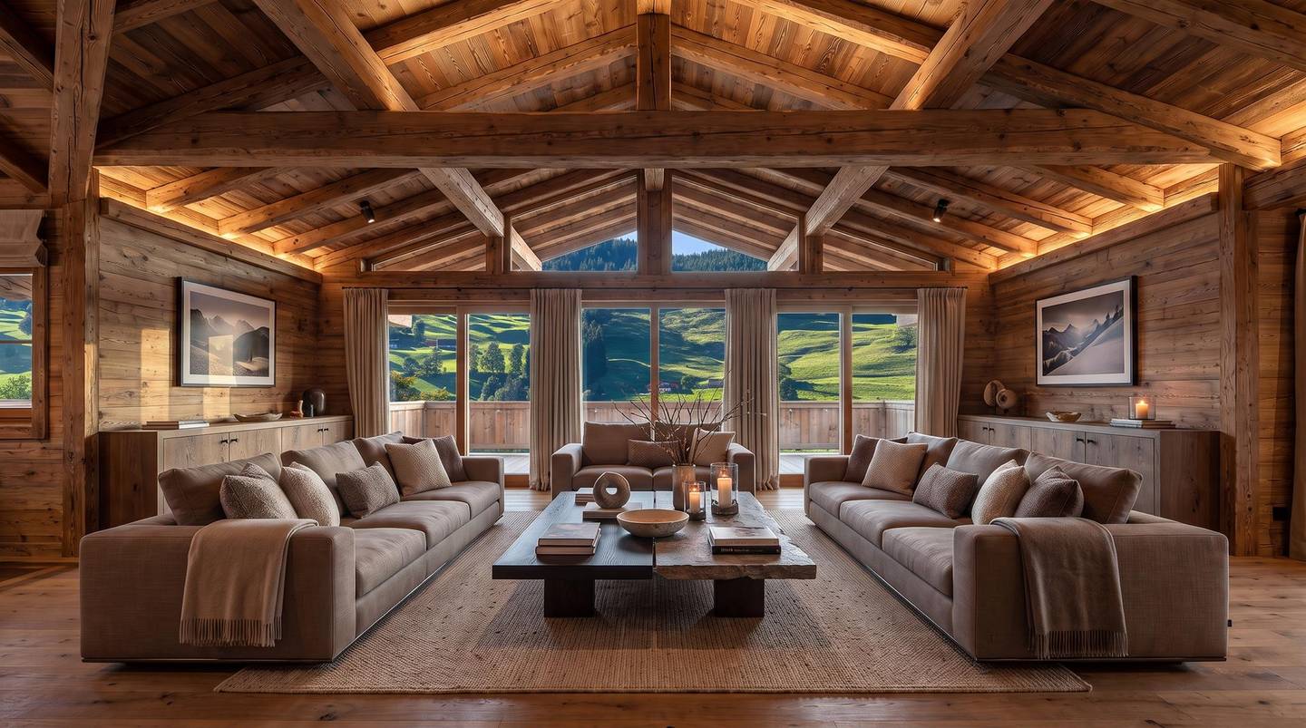 Sunny apartment in Tiroler chalet style with sauna