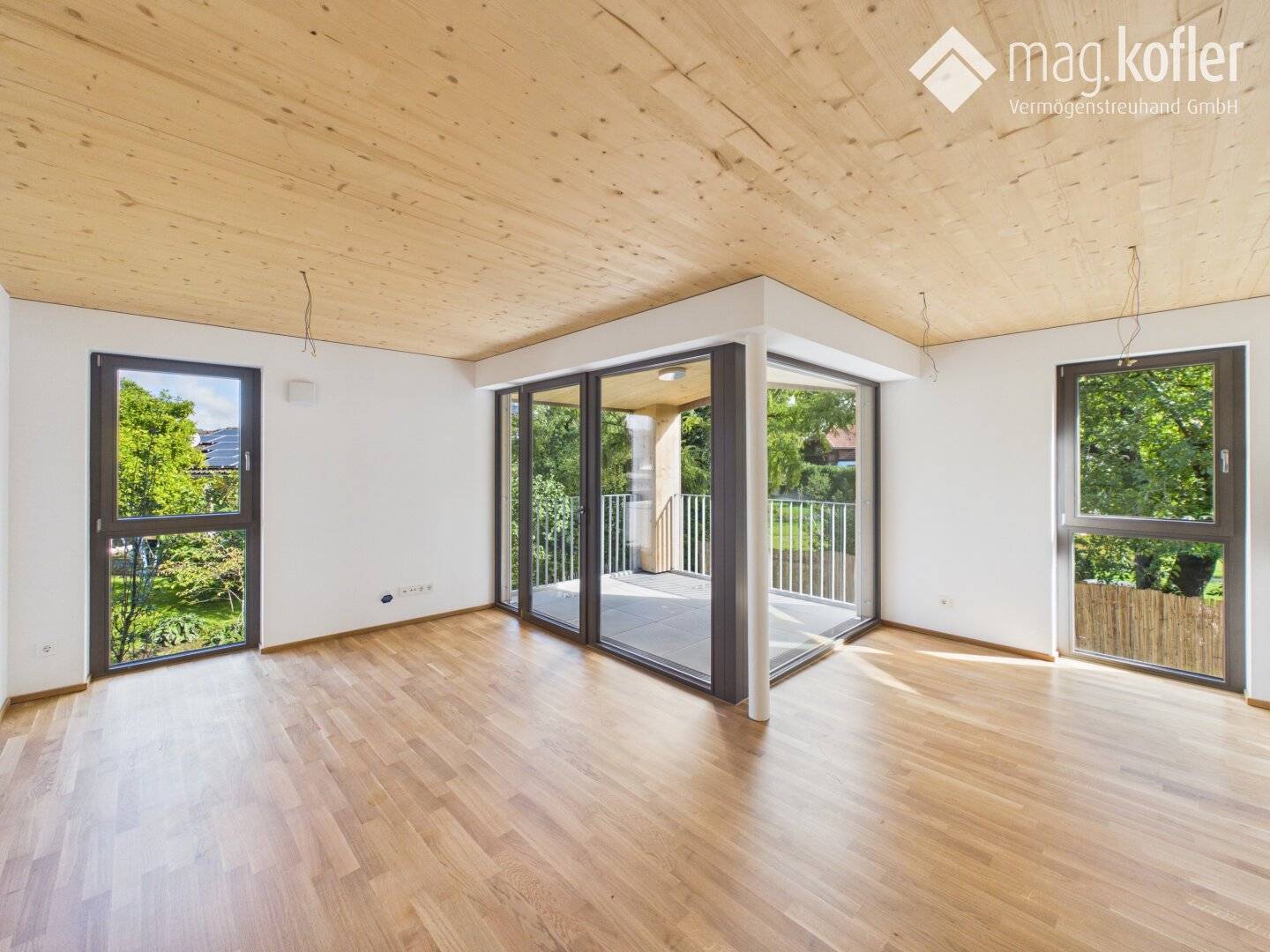 Exclusive first occupancy: 3-room new build apartments in Röthis for rent