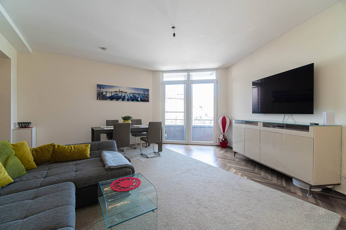 Elegant Wohnung with park view at Gemonaplatz