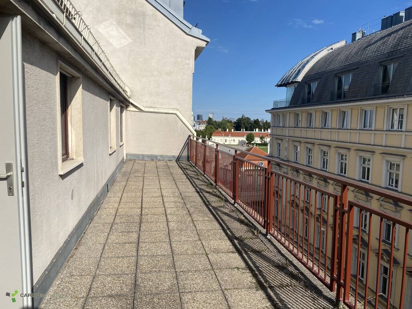 Familienwohnung mit Terrasse nähe Belvederegarten