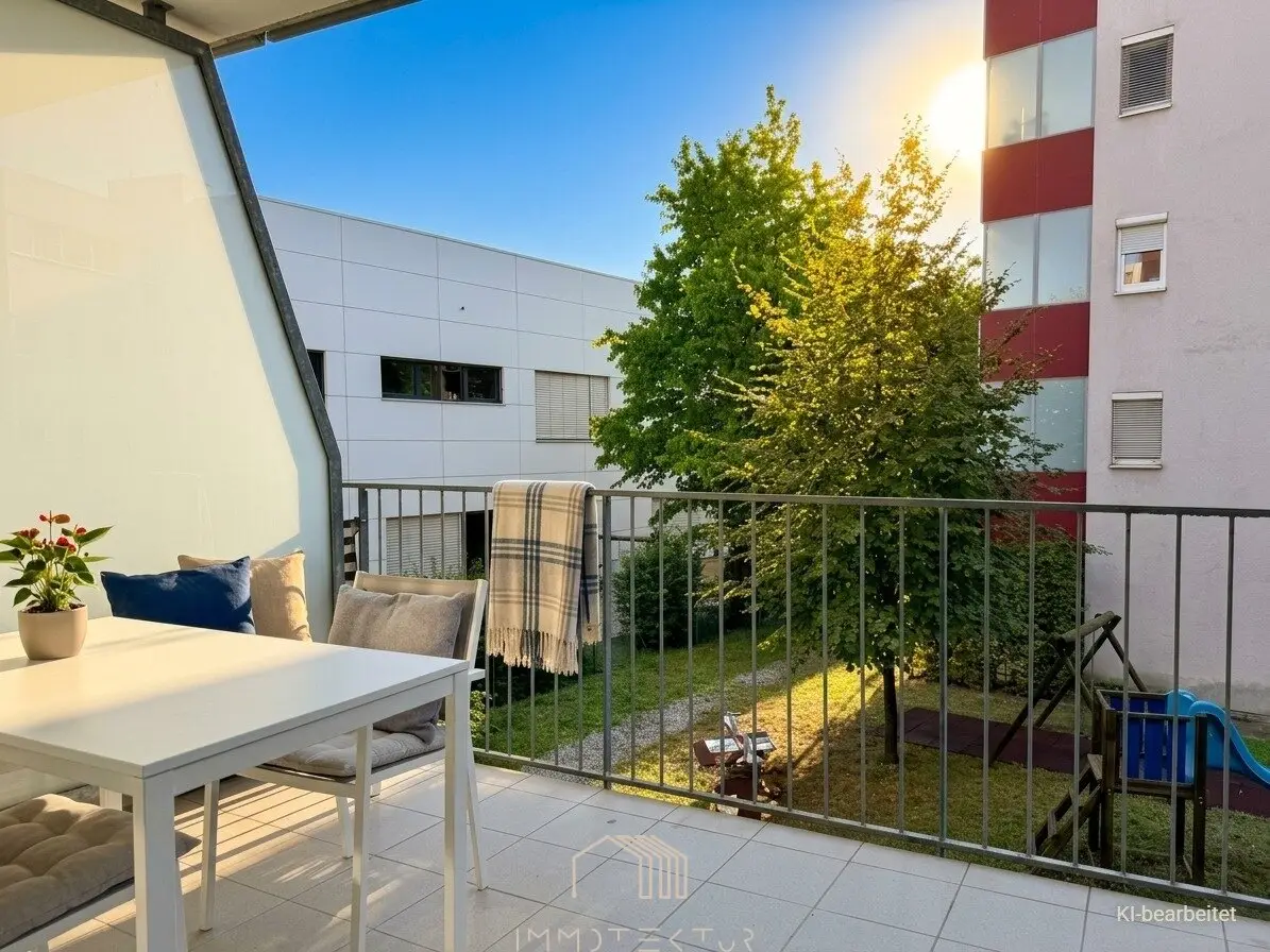 BESTLAGE: Sonnige Garçonniere mit Westbalkon & Tiefgarage