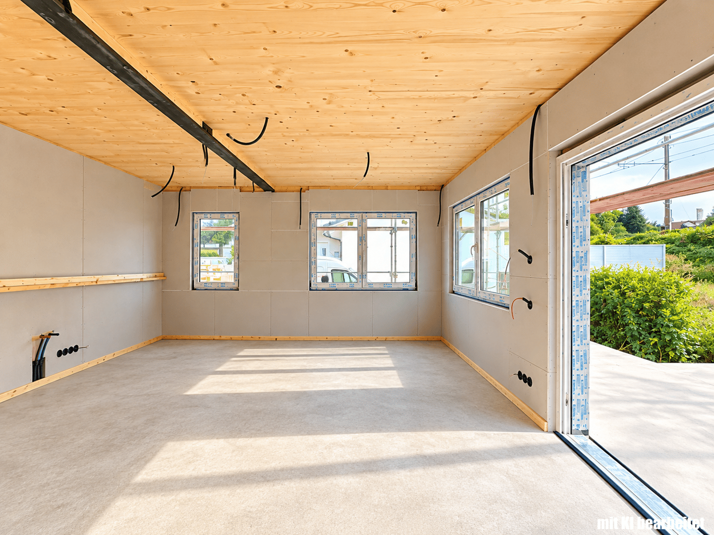 Bright family apartment with garden and photovoltaics