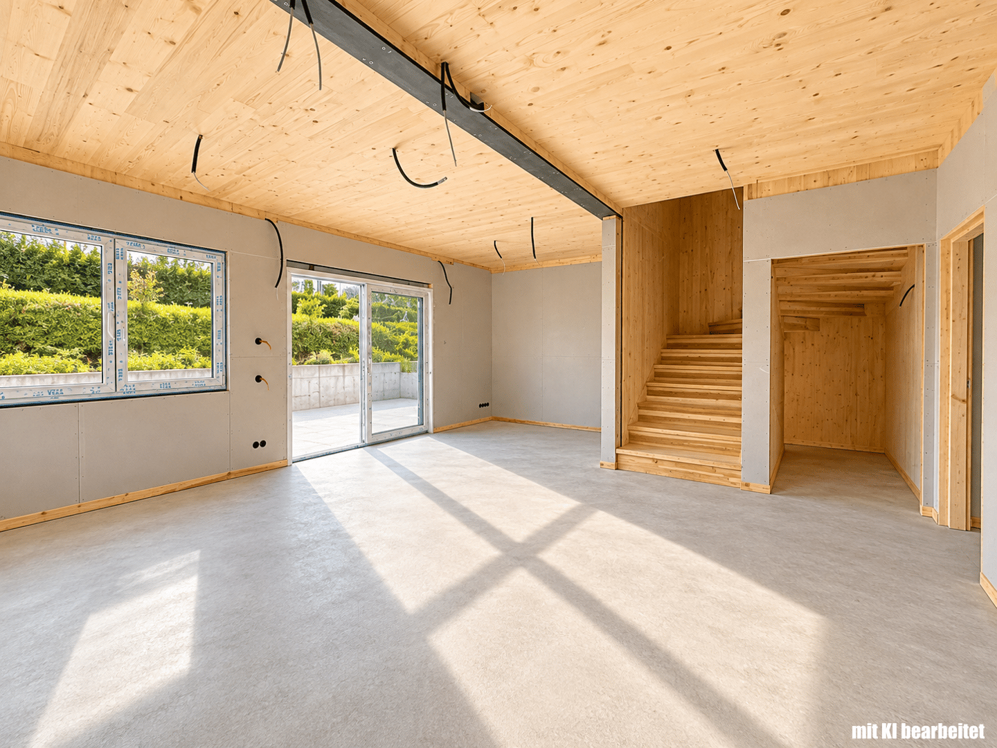 Bright family apartment with garden and photovoltaics