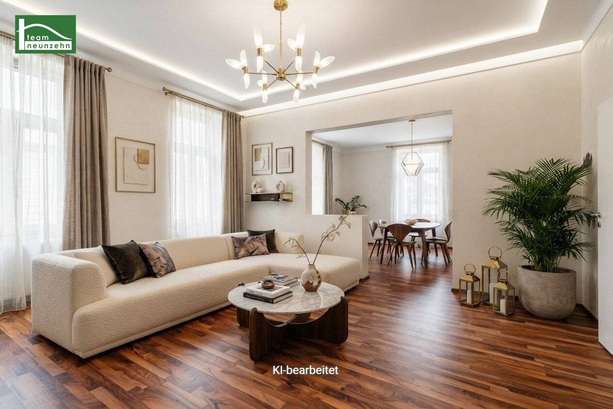 Spacious city apartment with potential – approx. 175 m², 7 rooms &amp; possible balcony